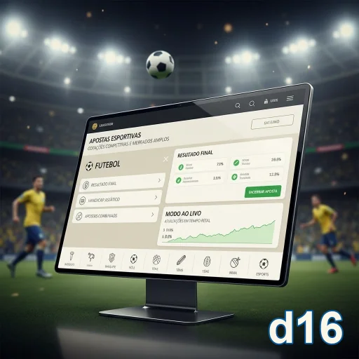 Ilustração de Acesse o aplicativo cassino d16 para jogos rápidos e seguros